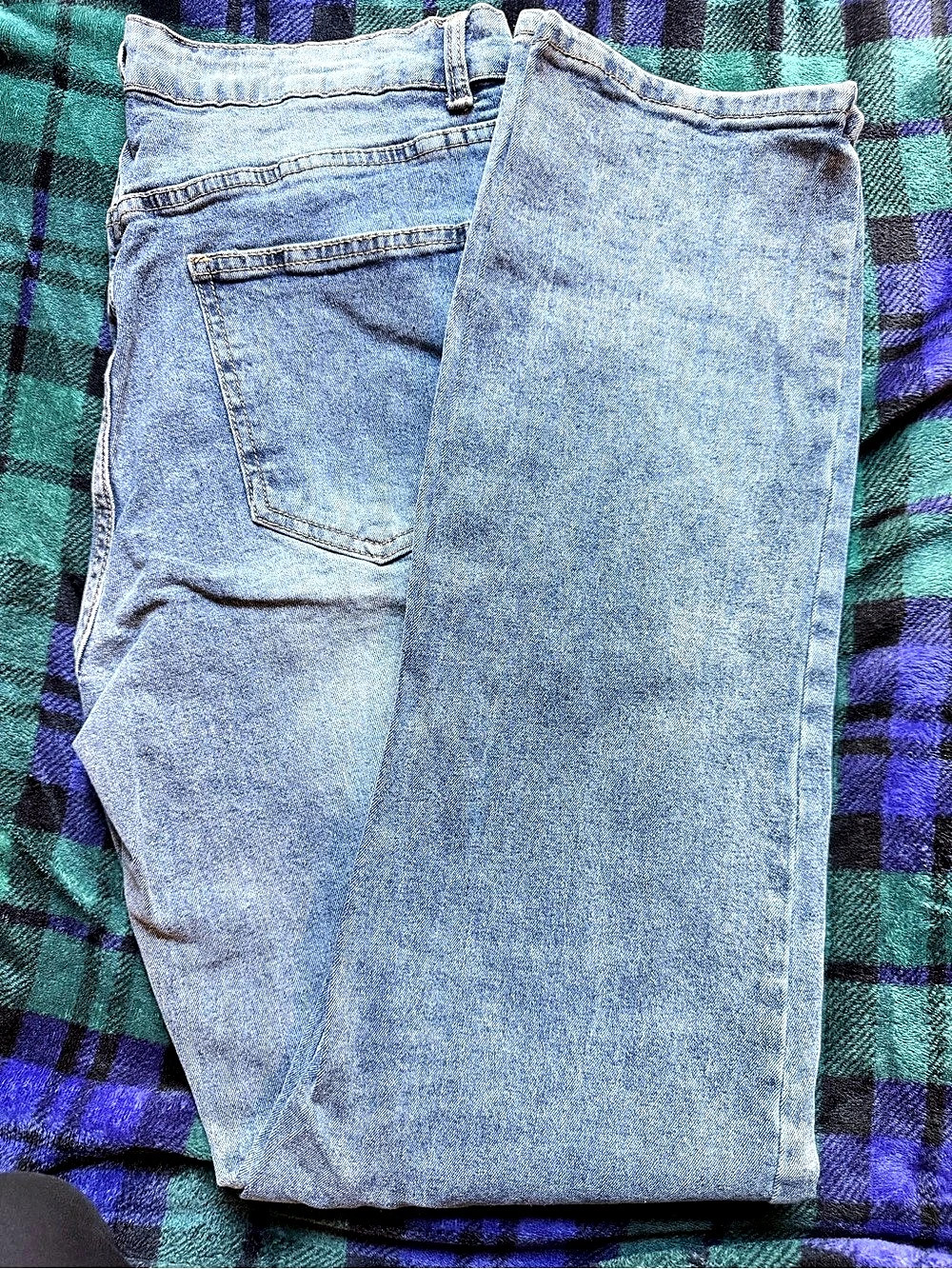 Gap Original Fit Straight Leg Jeans Blue Waist 34